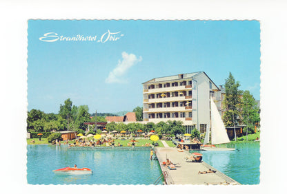 Ansichtskarte Strandhotel Obir / Klopeiner See / Kärnten / Österreich