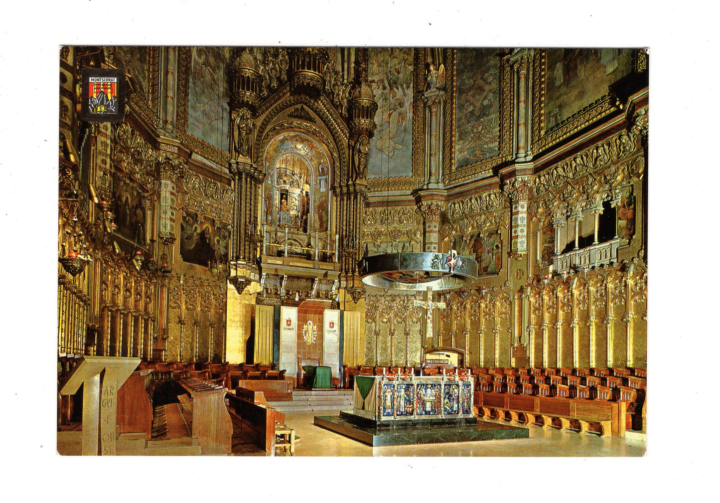 Ansichtskarte Montserrat / Basilika / Spanien / M1-69