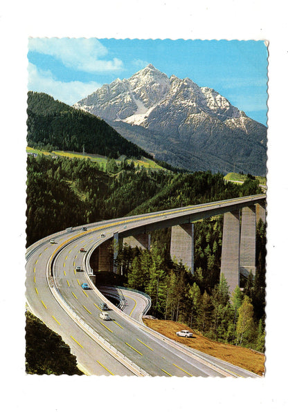 Ansichtskarte Brennerautobahn / Europabrücke / Österreich