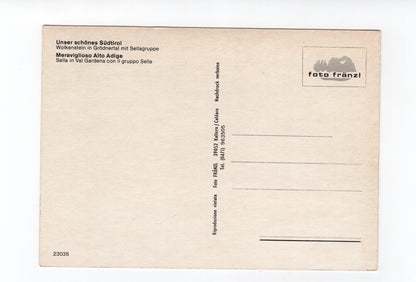 Ansichtskarte Wolkenstein im Grödnertal / Südtirol / Italien