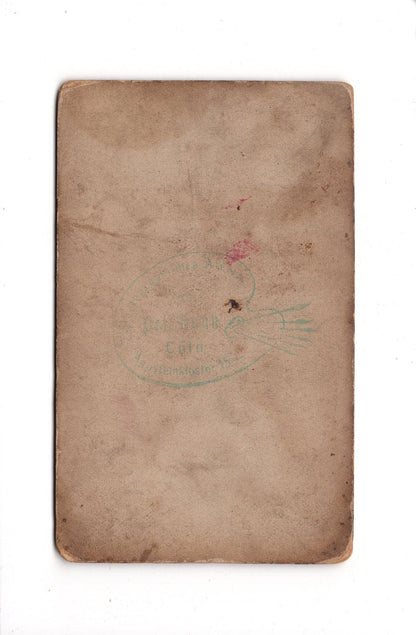 CDV Foto Herrenportrait - Köln 1890er