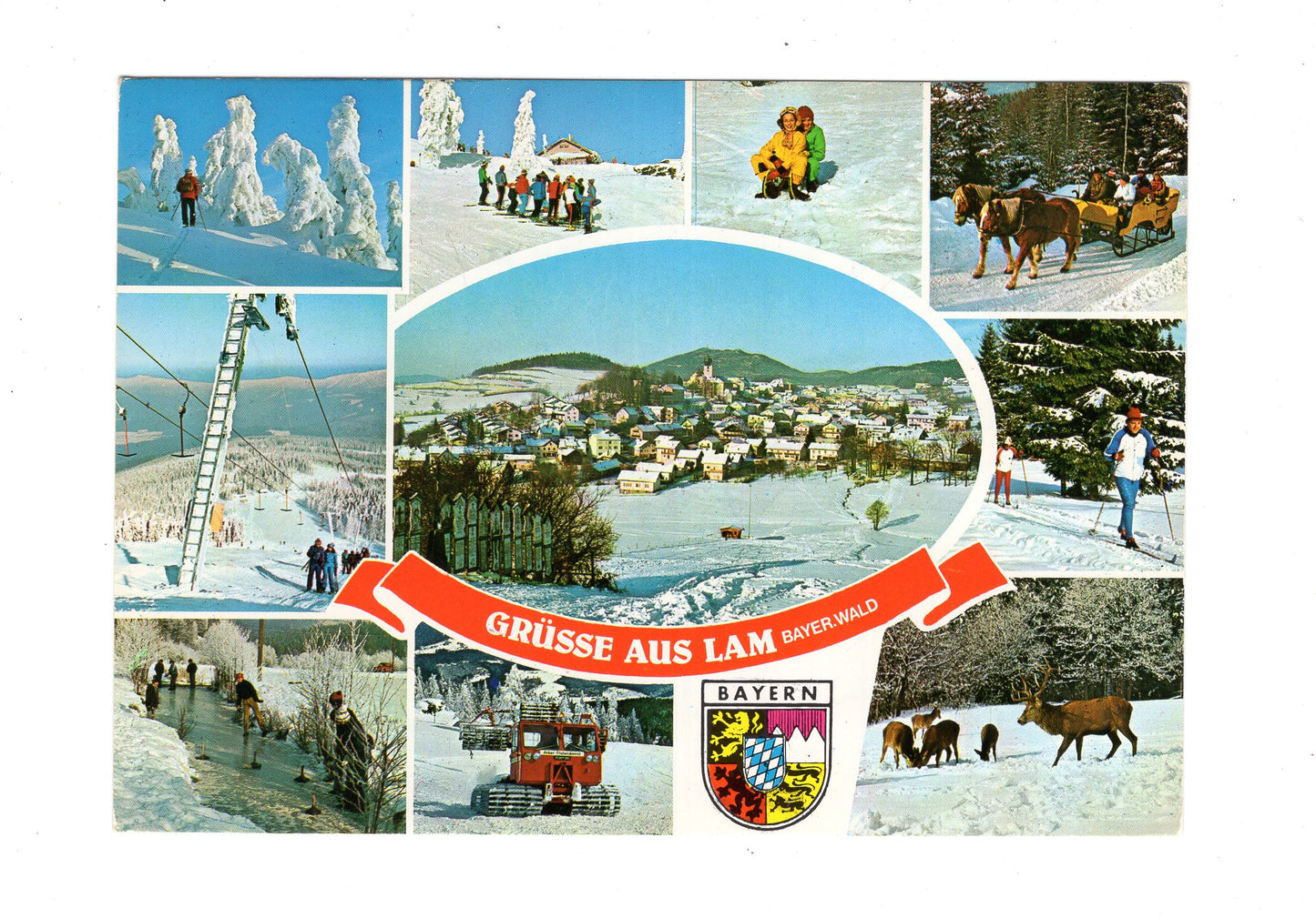 Ansichtskarte Lam / Bayerischer Wald