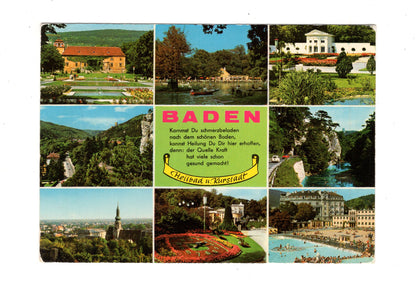 Ansichtskarte Baden bei Wien / Österreich