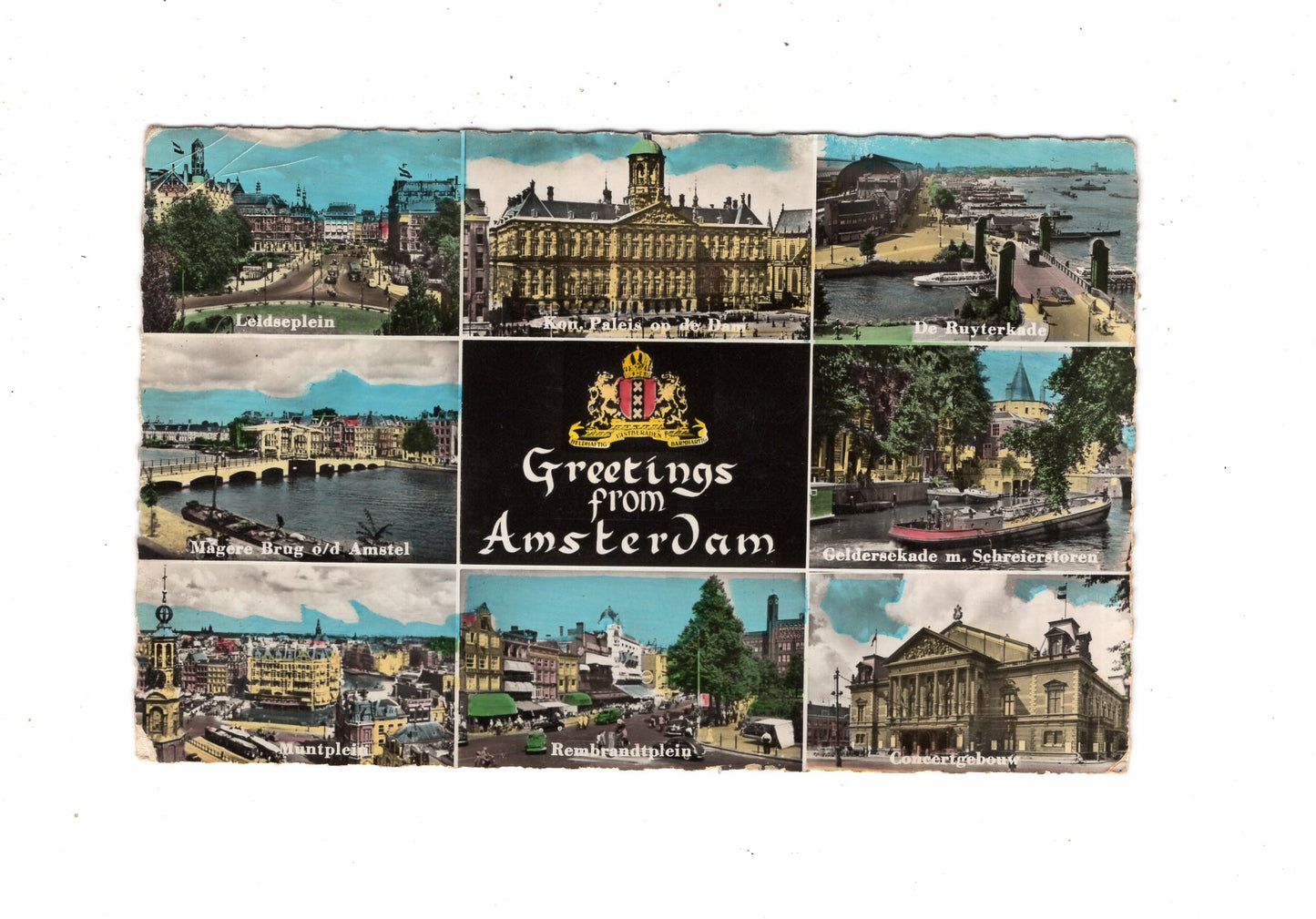 Ansichtskarte Amsterdam / Niederlande / M1-69