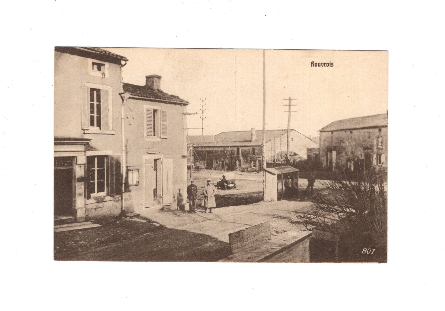 Ansichtskarte / Feldpost / Rouvrois - 1917