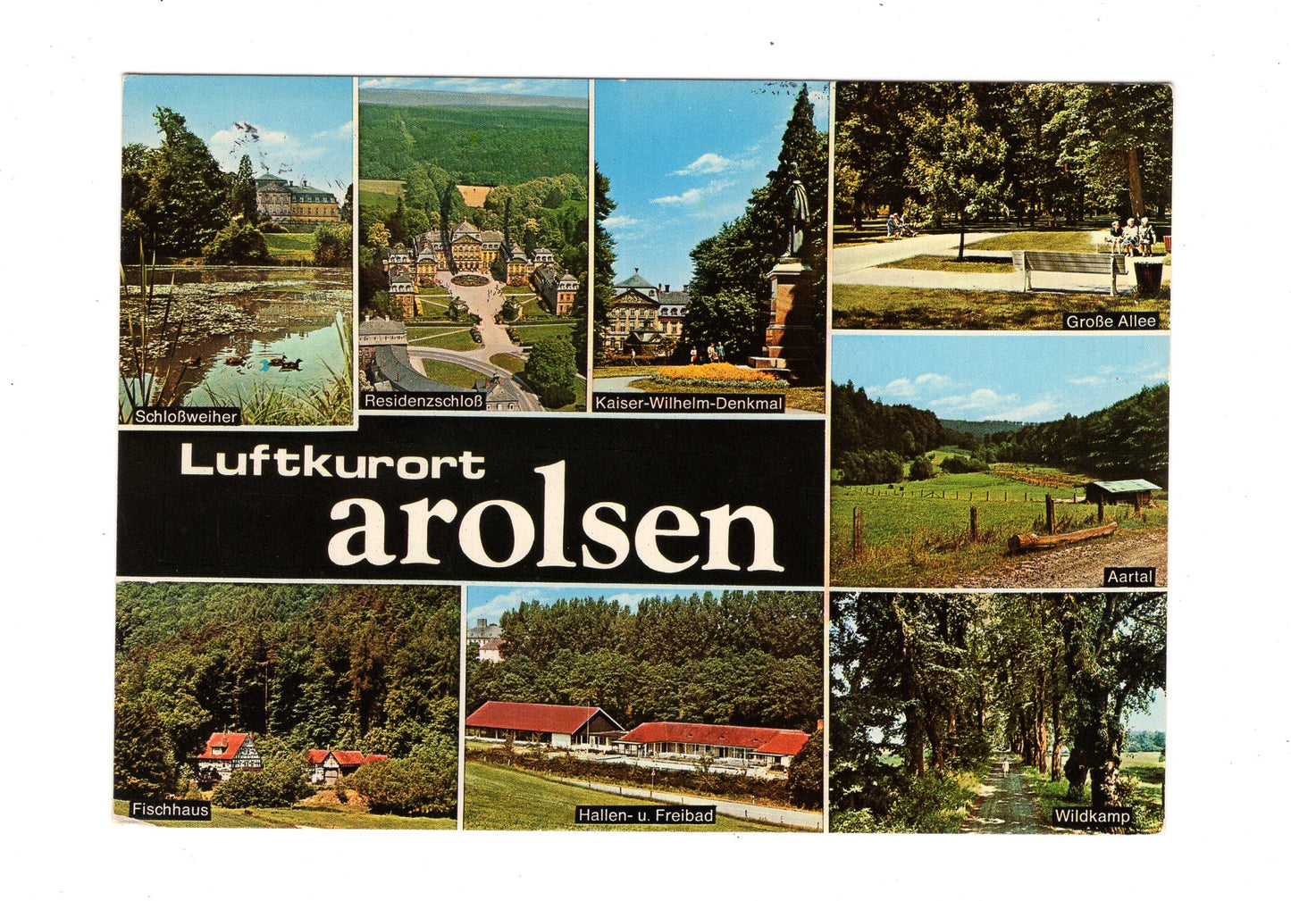 Ansichtskarte Luftkurort Arolsen