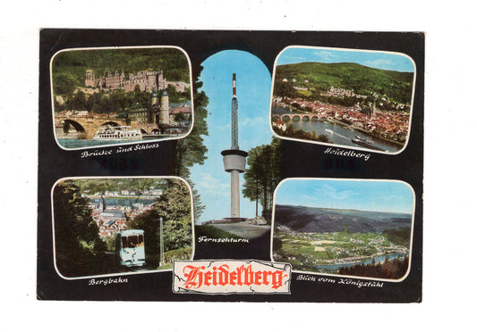 Ansichtskarte Heidelberg / Fernsehturm +++ / I1-68