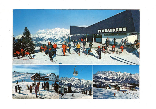 Ansichtskarte Planai mit Schladminger Hütte / Österreich