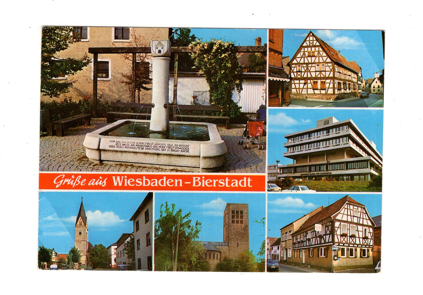 Ansichtskarte Wiesbaden-Bierstadt