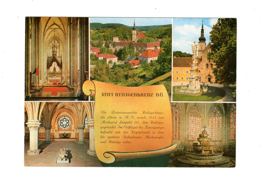 Ansichtskarte Stift Heiligenkreuz / Niederösterreich / Österreich