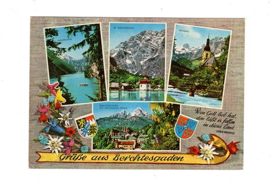 Ansichtskarte Berchtesgaden / St. Bartholomä +++
