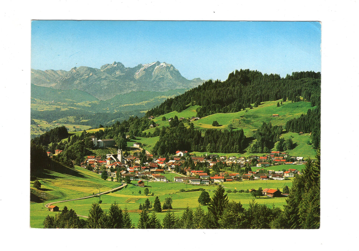 Ansichtskarte Oberstaufen im Allgäu / H1-55