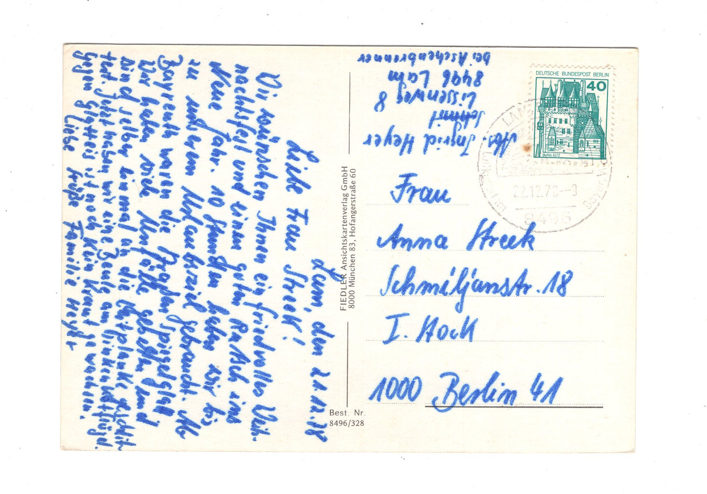 Ansichtskarte Lam / Bayerischer Wald