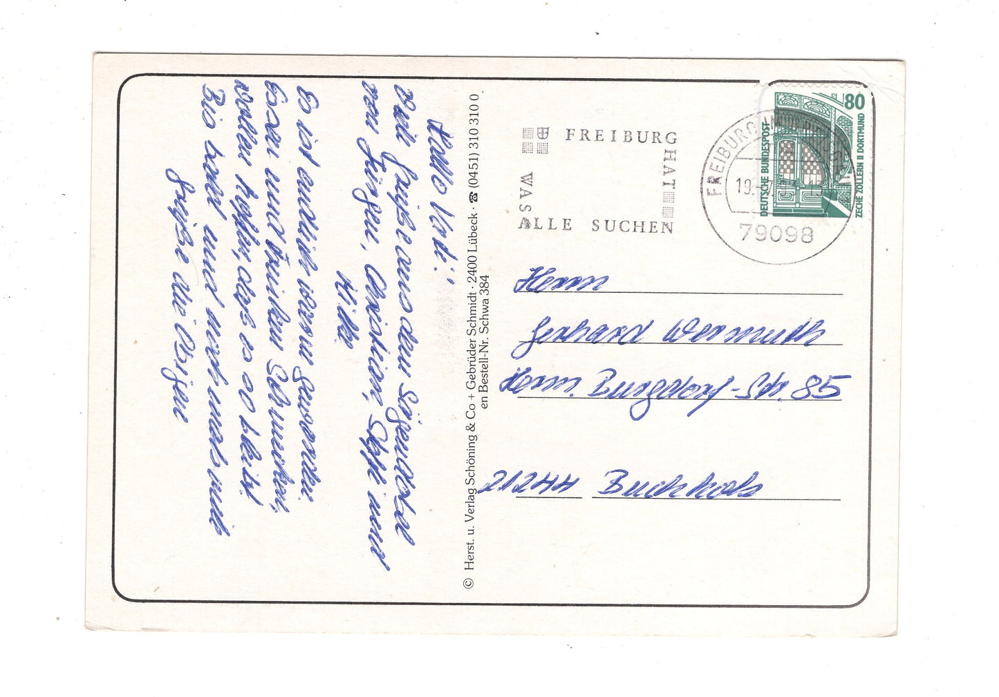 Ansichtskarte Hexenlochmühle im südlichen Schwarzwald / K1-58