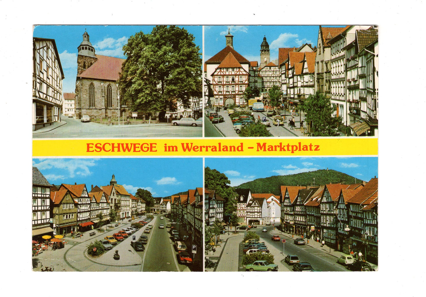 Ansichtskarte Eschwege im Werraland / Marktplatz / I1-52