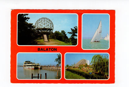 Ansichtskarte Balaton / Plattensee / Ungarn