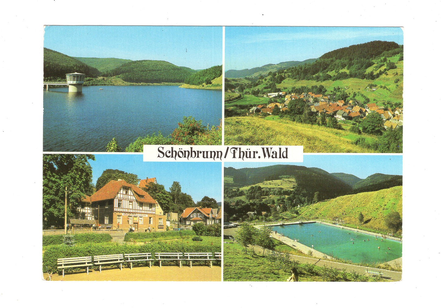 Ansichtskarte Schönbrunn / Thüringer Wald