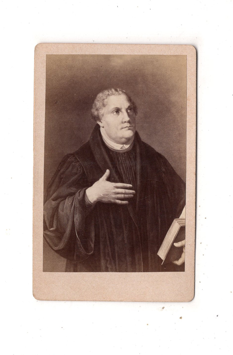 Fotografie Kunst / L. Kranach - Dr. Martin Luther - 1870er