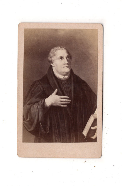 Fotografie Kunst / L. Kranach - Dr. Martin Luther - 1870er