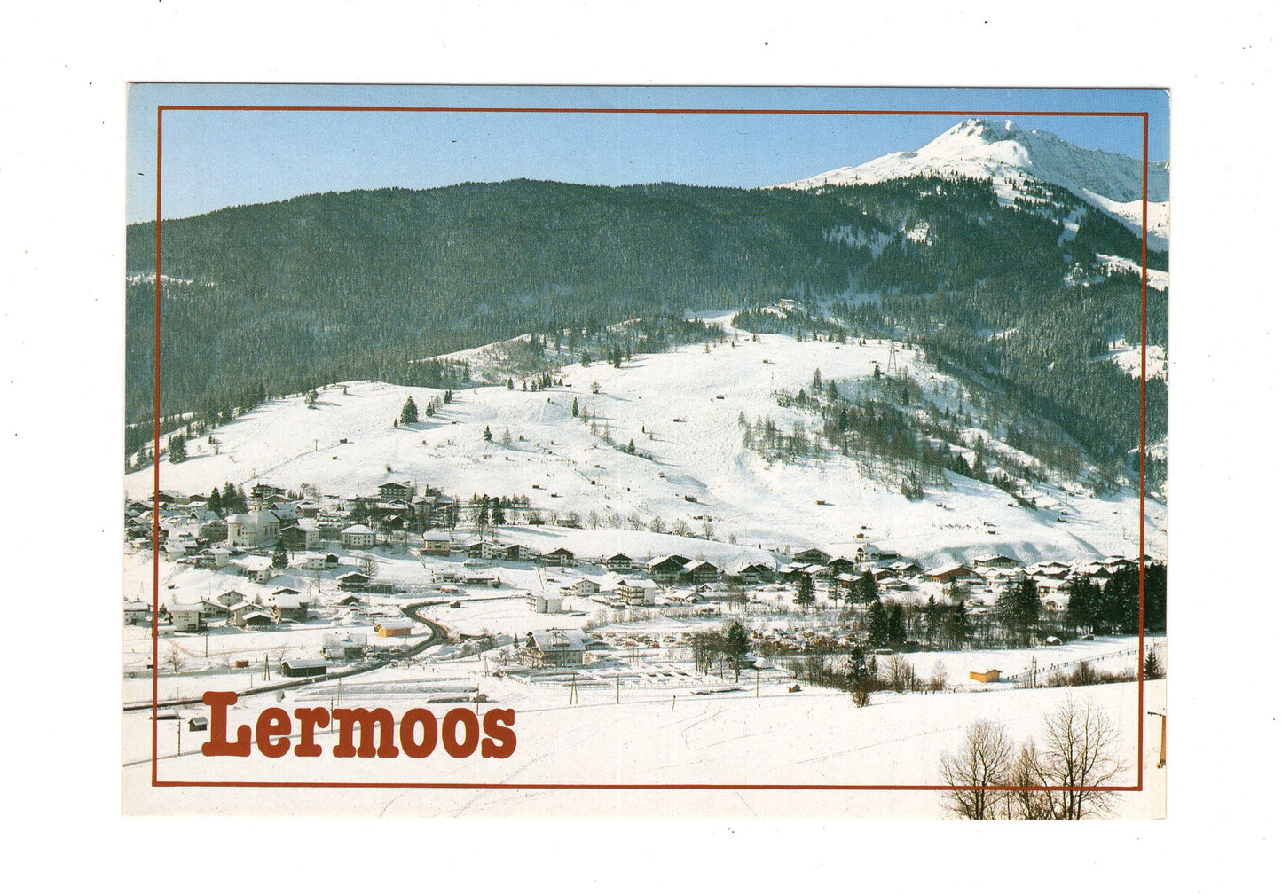 Ansichtskarte Lermoos / Tirol / Österreich