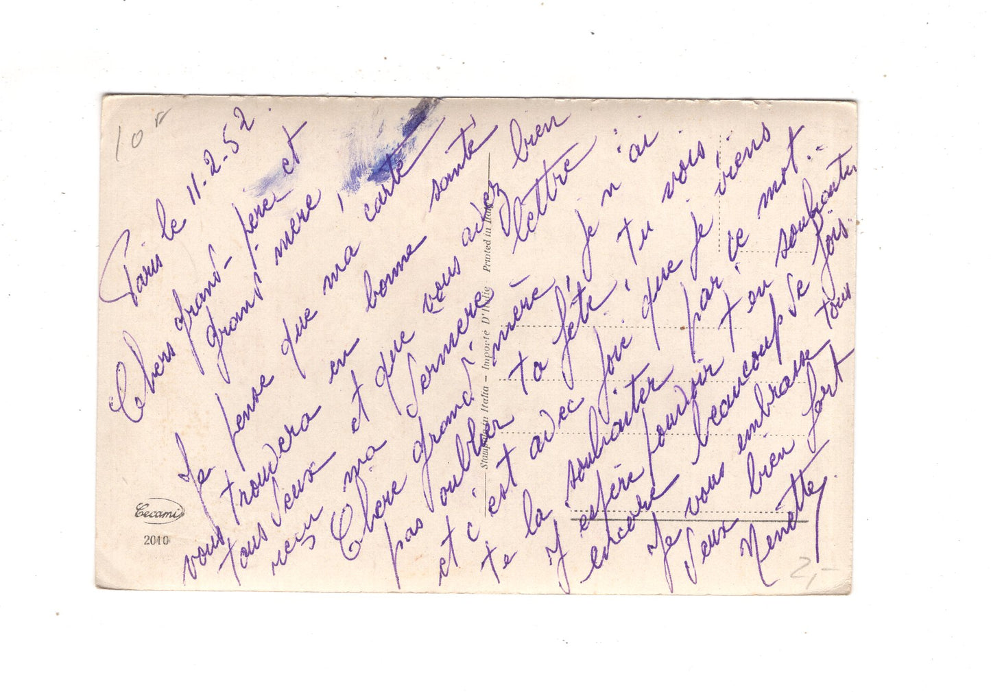 Ansichtskarte Glückwünsche / Glückwunsch zum Geburtstag / L1-57