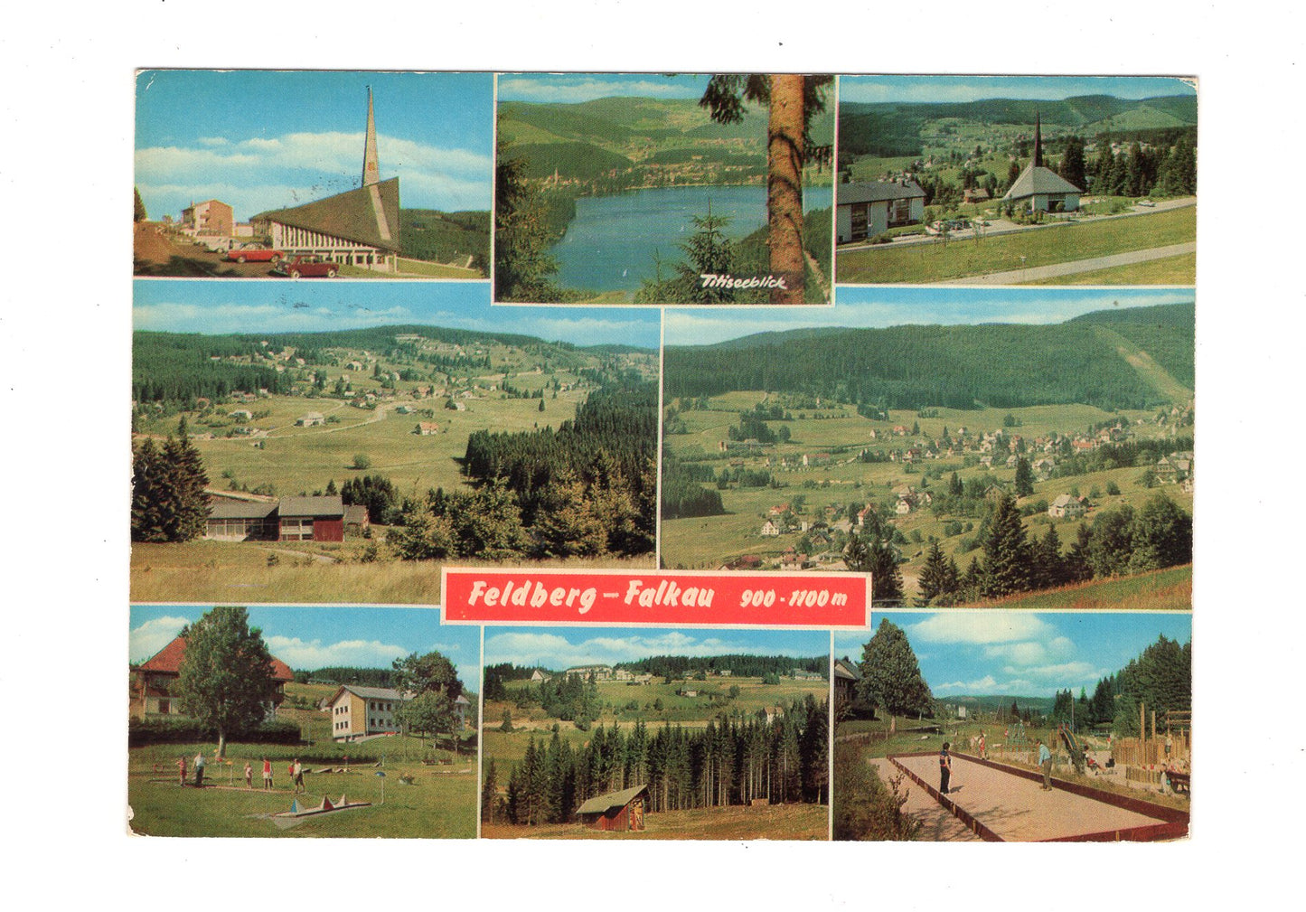 Ansichtskarte Feldberg / Schwarzwald / Ortsteil Falkau