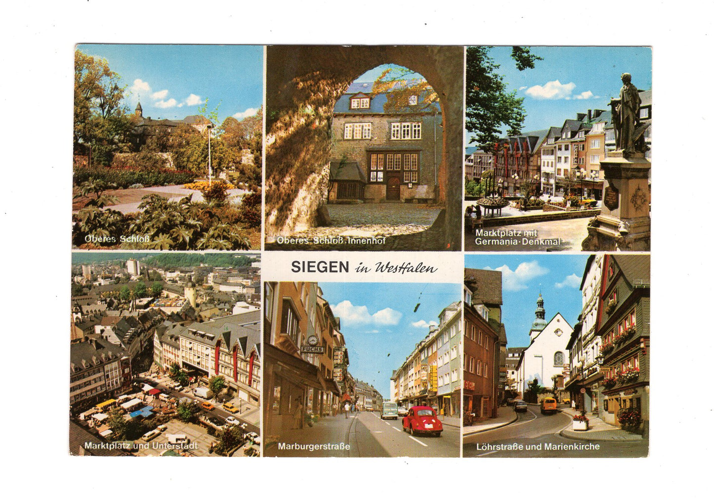 Ansichtskarte Siegen in Westfalen