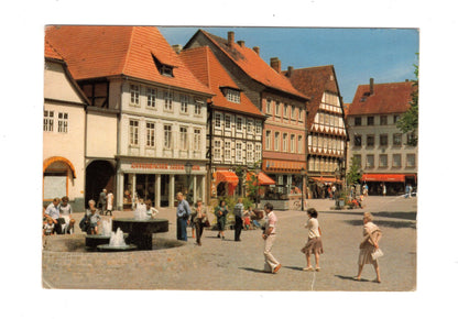 Ansichtskarte Hameln an der Weser / Pferdemarkt