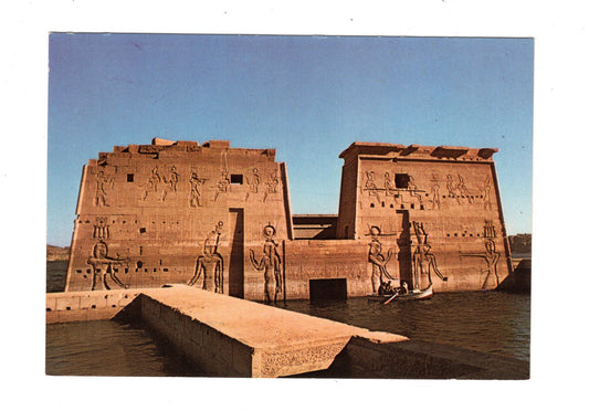 Ansichtskarte Assuan / Isis Temple at Philae / Ägypten