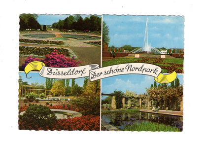 Ansichtskarte Düsseldorf / Der schöne Nordpark / M1-63