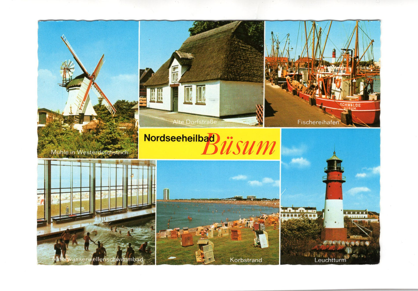 Ansichtskarte Nordseeheilbad Büsum