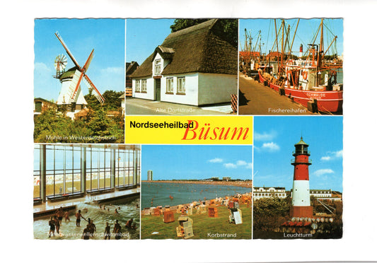 Ansichtskarte Nordseeheilbad Büsum