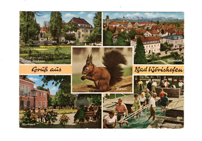 Ansichtskarte Bad Wörishofen / Kneipp-Denkmal +++