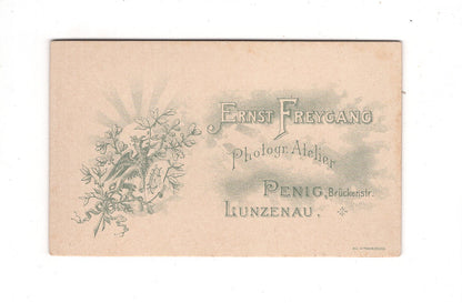Fotografie Feiner Junge - Penig 1890er / CDV M1-26