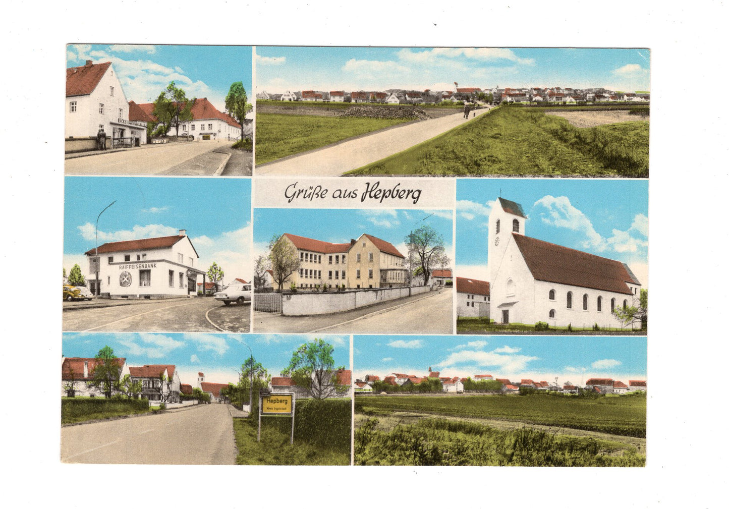 Ansichtskarte Grüße aus Hepberg / G1-58