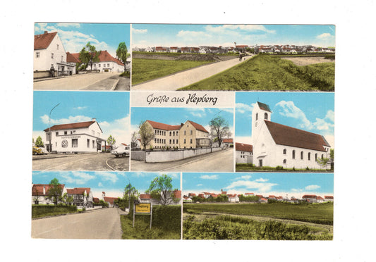 Ansichtskarte Grüße aus Hepberg / G1-58