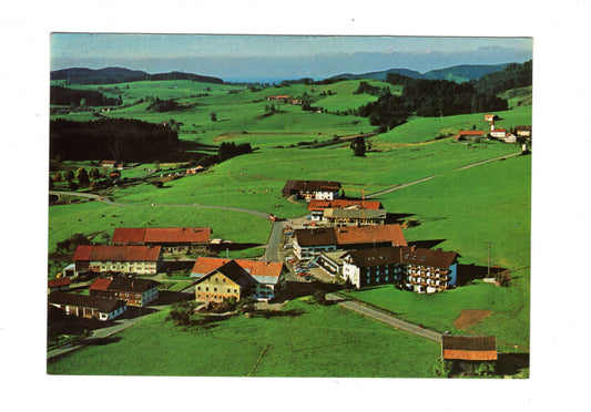 Ansichtskarte Alpengasthof-Kurhotel Engel Oberstaufen-Buflings im Allgäu / H1-55