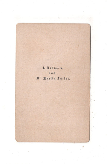 Fotografie Kunst / L. Kranach - Dr. Martin Luther - 1870er