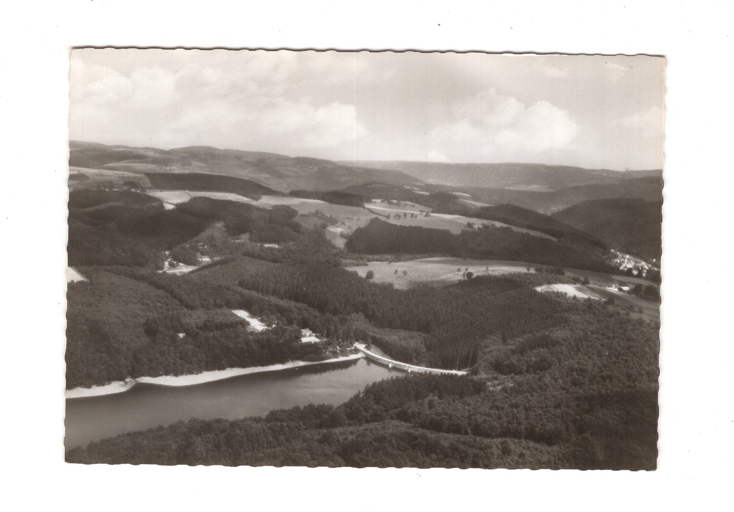 Ansichtskarte Glörtalsperre im Sauerland