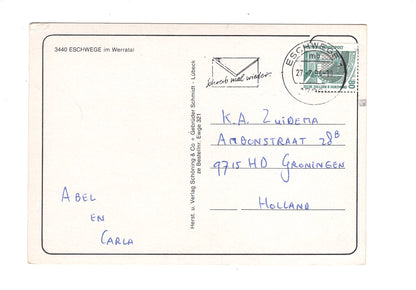 Ansichtskarte Eschwege im Werraland / Marktplatz / I1-52