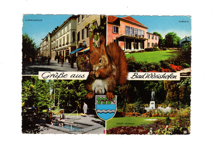 Ansichtskarte Bad Wörishofen / Kurpromenade +++