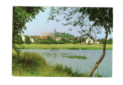 Ansichtskarte Siegburg / Blick über die Sieg