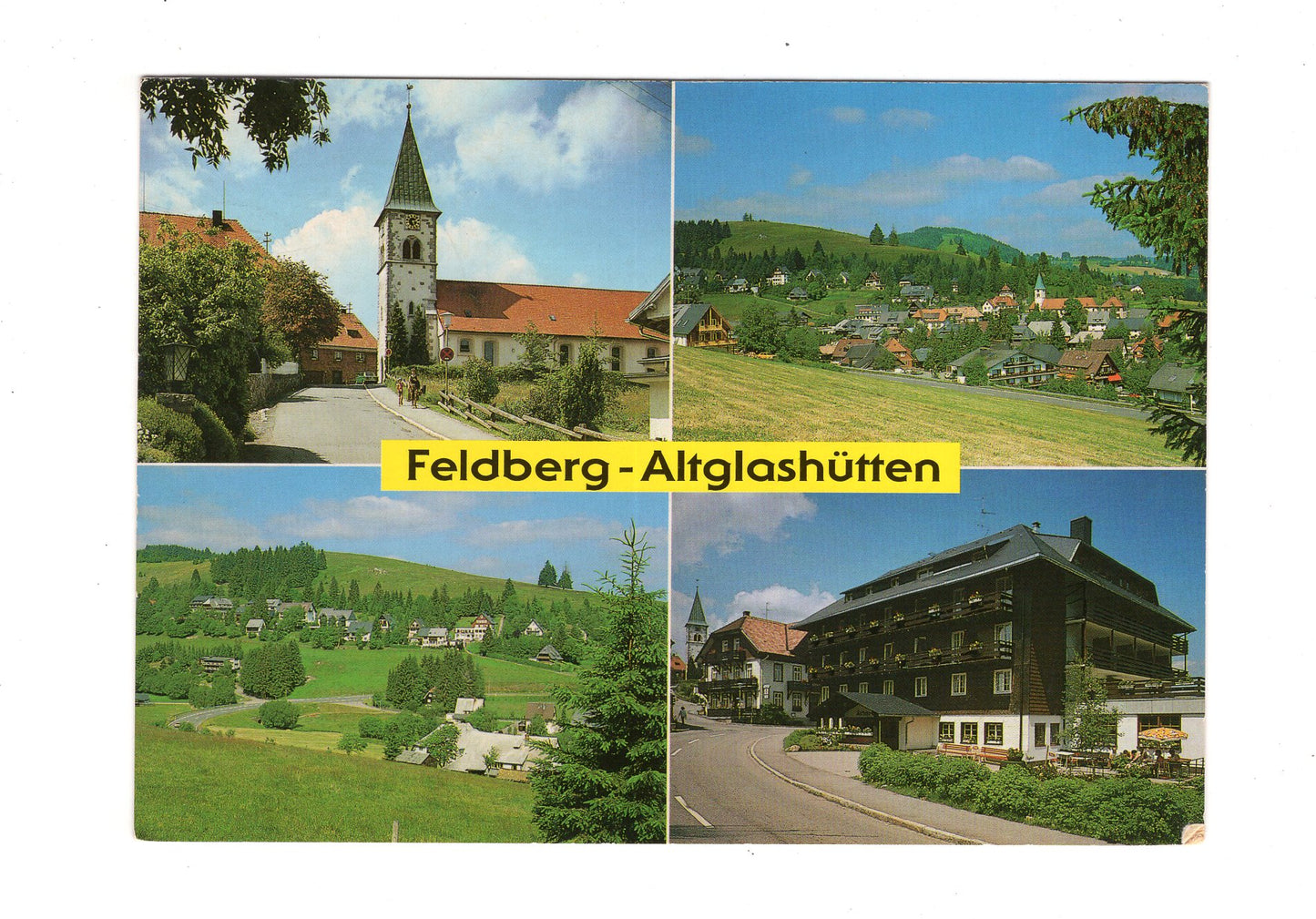 Ansichtskarte Feldberg - Altglashütten