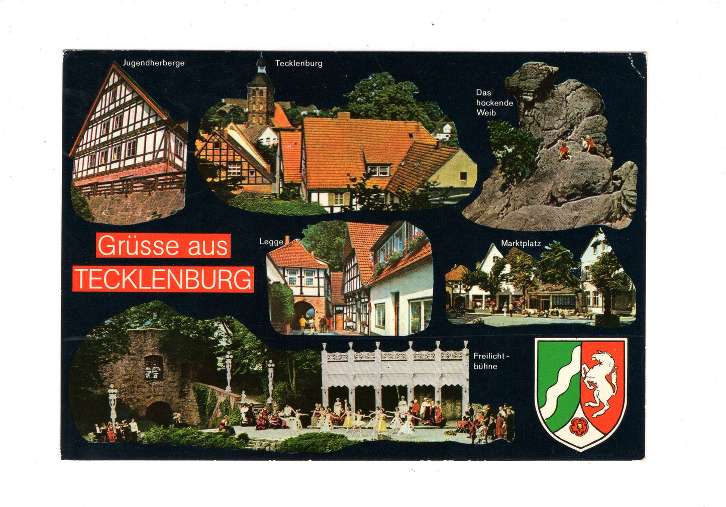 Ansichtskarte Grüße aus Tecklenburg / I1-52