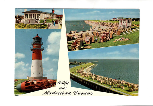 Ansichtskarte Nordseebad Büsum