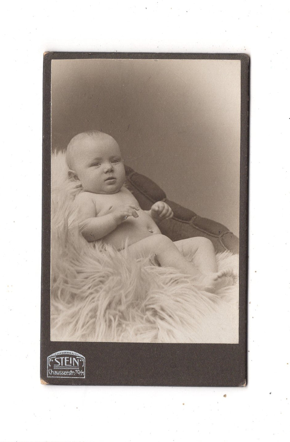 Fotografie Schönes Kinderbild / Baby - Berlin 1900er
