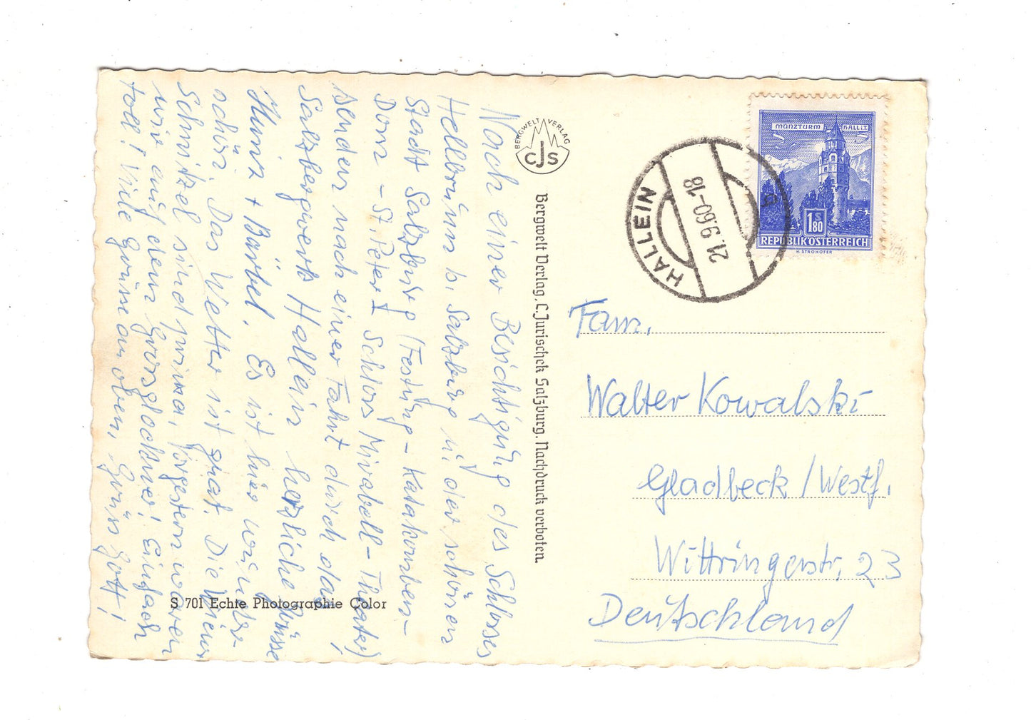 Ansichtskarte Salzburg / Österreich / N1-65