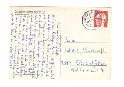 Ansichtskarte Luftkurort Loffenau / K1-58