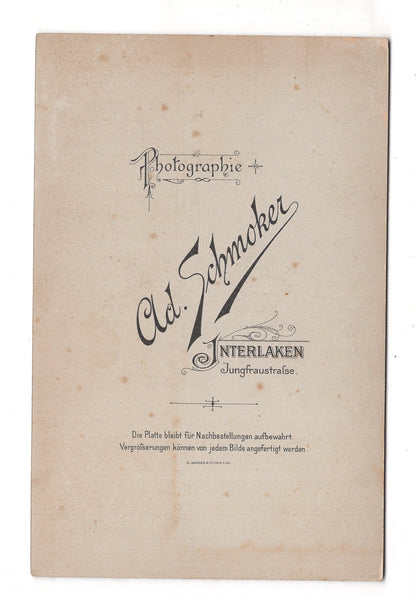 Fotografie Feine Damen - Interlaken um 1900 / CAB W-23