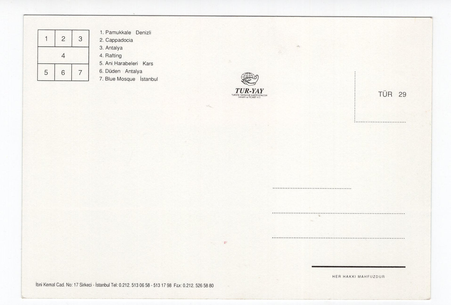 Ansichtskarte Pamukkale / Antalya +++ Türkei